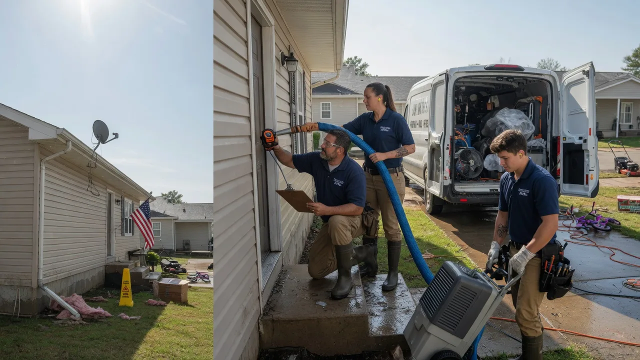 Ceiling Water Damage Restoration in Crestview, FL near me